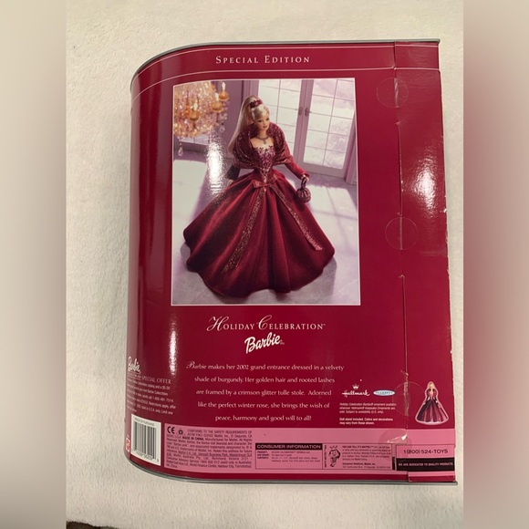2002 Holiday Barbie - Picture 2 of 2